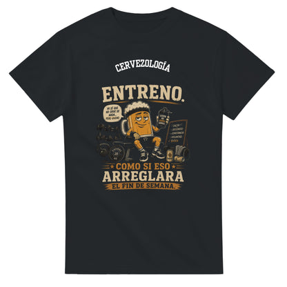 Entreno. Como si eso arreglara el fin de semana
