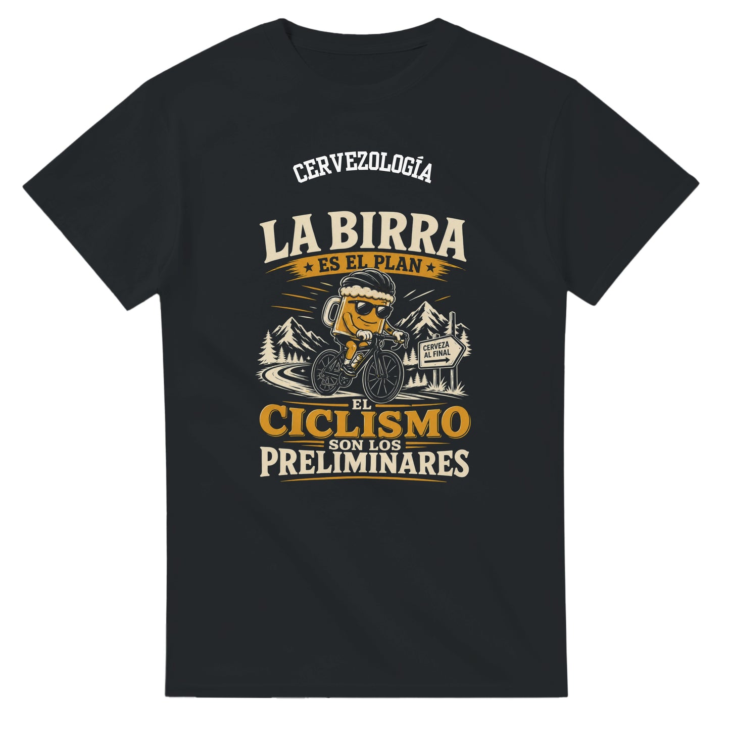 La birra es el plan, el ciclismo son los preliminares