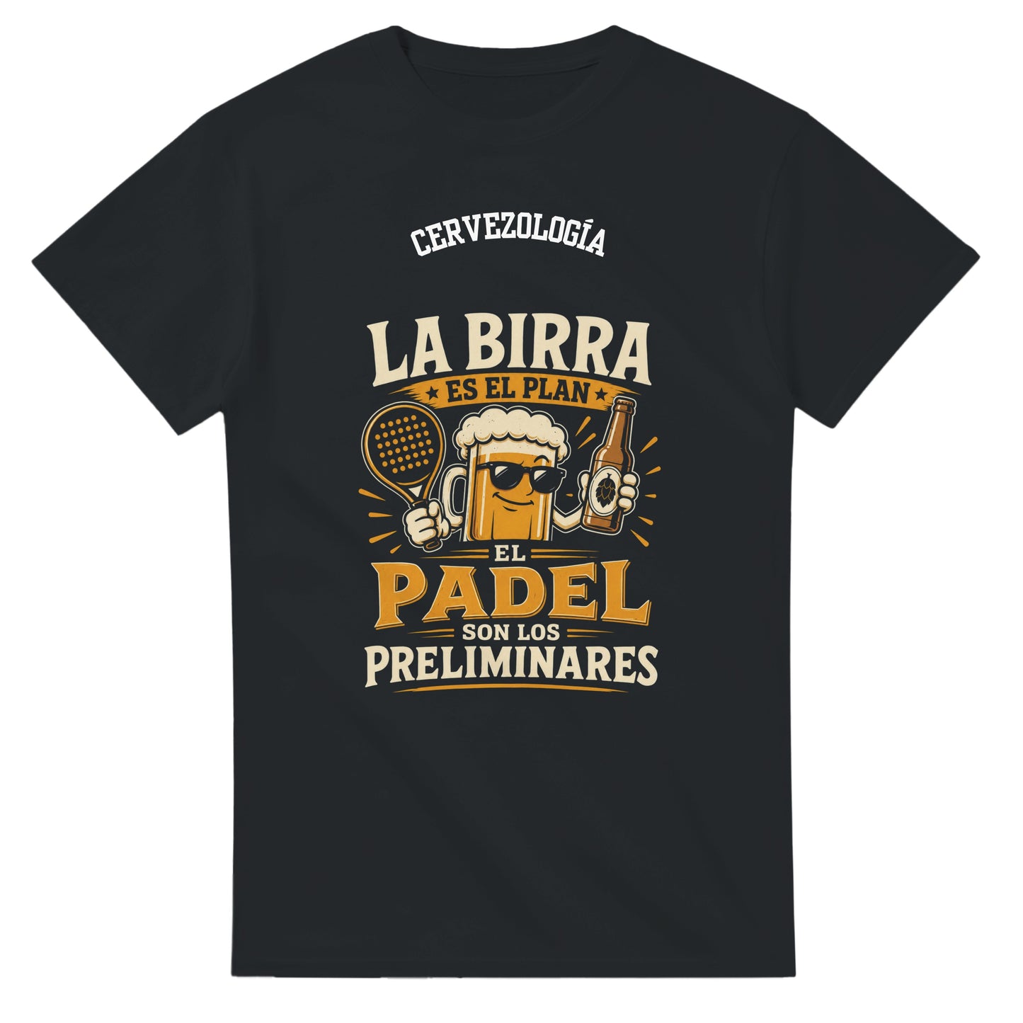 La birra es el plan, el padel son los preliminares