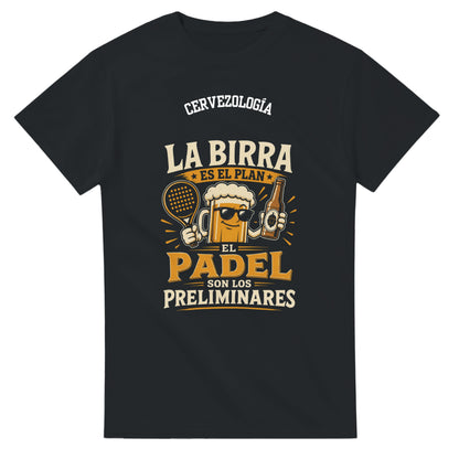 La birra es el plan, el padel son los preliminares