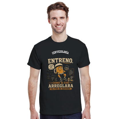 Entreno. Como si eso arreglara el fin de semana