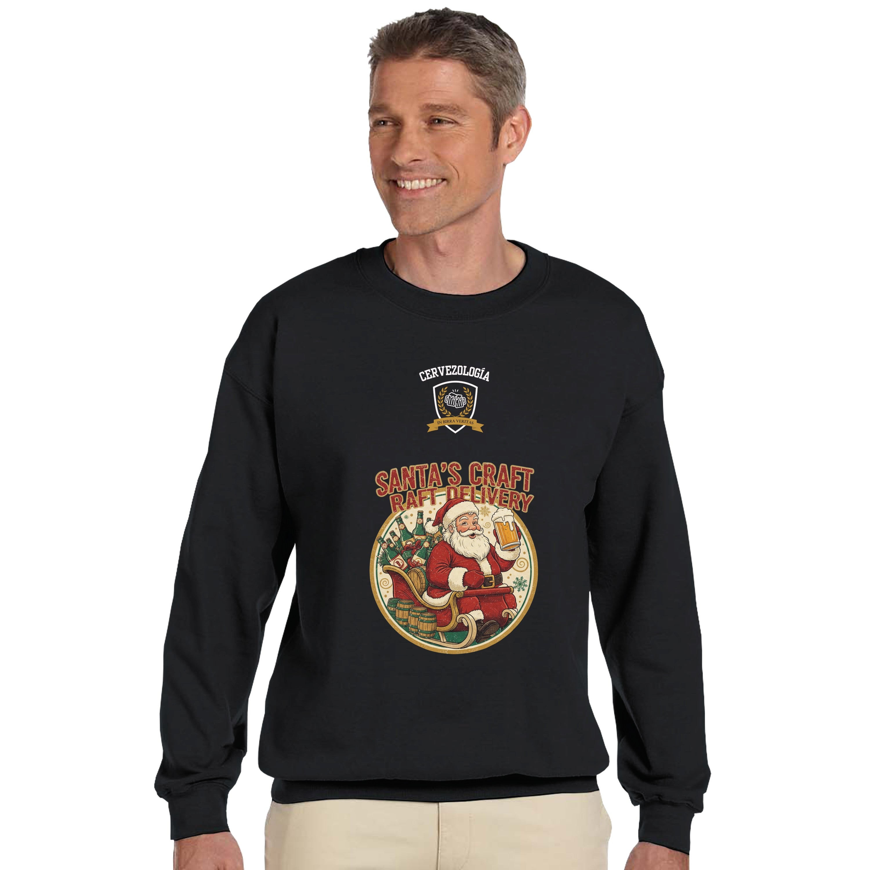 Camiseta Papá Noel Cervecero