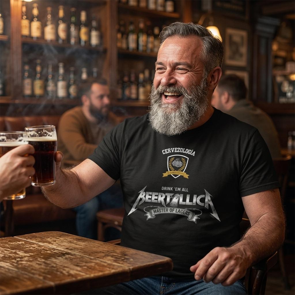 Beertallica T-shirt - Metallica Beer Parody