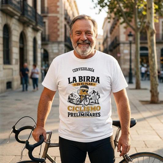 La birra es el plan, el ciclismo son los preliminares