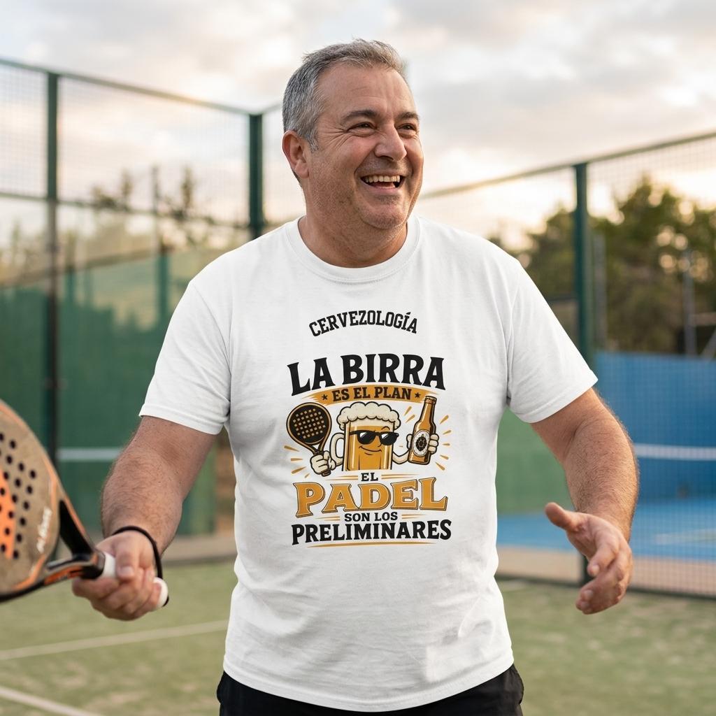 La birra es el plan, el padel son los preliminares
