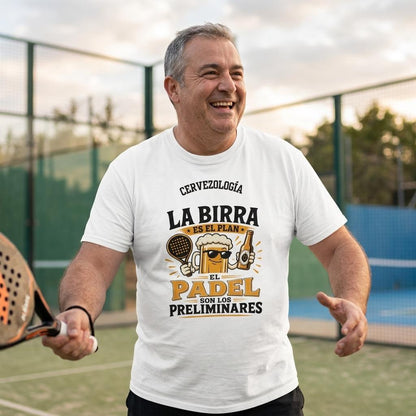La birra es el plan, el padel son los preliminares